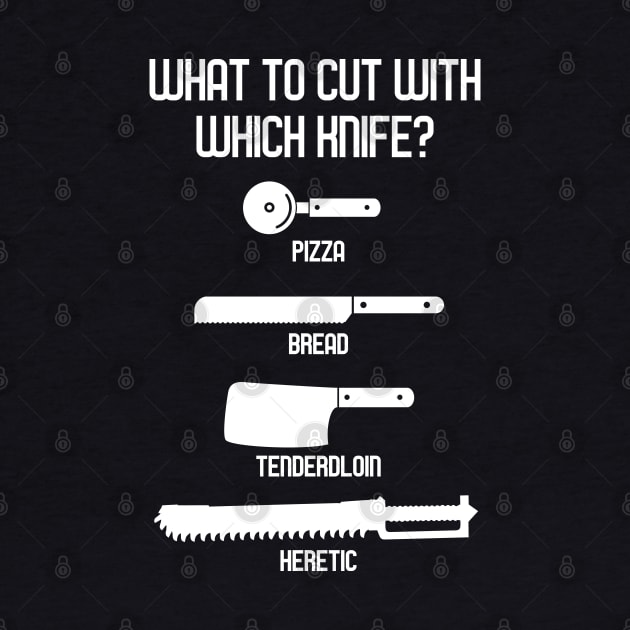 What To Cut With Which Knife Wargaming Meme by pixeptional